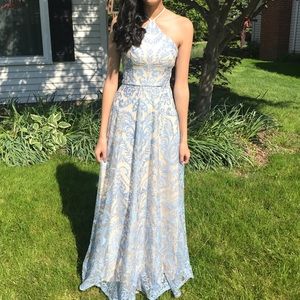 Dillard’s prom dress formal floor-length